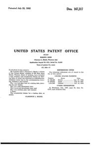 Indiana Little Crow Foods Beauty Bake Baking Dish Design Patent D167317-2