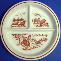 Anchor Hocking Vitrock Bo Peep Plate