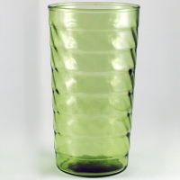 Anchor Hocking Jubilee & Banded Spiral Tumbler Comparison