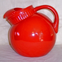 Anchor Hocking #2157 "Rainbow" Ball Jug