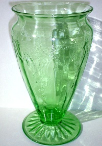 Hocking Cameo Vases