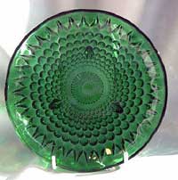 Hocking #E16 Green Hobnail Plate