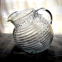 Hocking Manhattan Pitcher