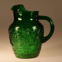 Hocking Sandwich Juice Pitcher