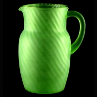 Hocking Spiral Pitcher