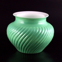Hocking # W88-6" Vitrock Flower Bowl