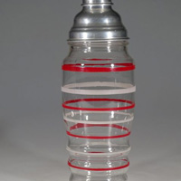 Hocking Striped Cocktail Shaker