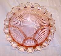Hocking Lace Edge Closed Edge Relish