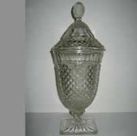 Hocking Miss America Candy Jar