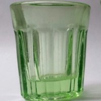 Hocking Pillar Optic Tumblers