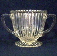 Hocking Queen Mary Footed Sugar