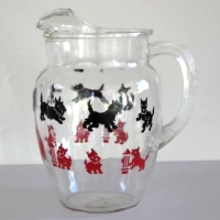Anchor Hocking Scottie Pitcher