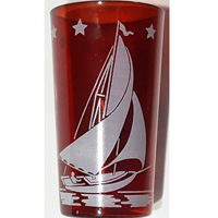 Anchor Hocking #A3519/712 Ship Tumbler