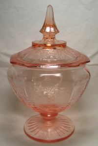 Hocking Princess Candy Jar