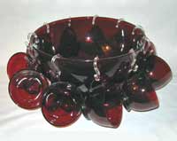 Hocking Royal Ruby Punch Set