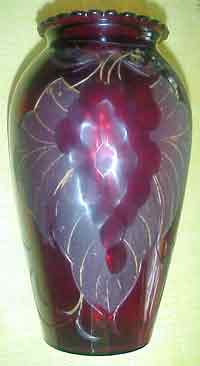 Anchor Hocking Royal Ruby Vase