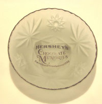 Hocking Prescut Hershey Advertising Bowl