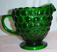 Anchor Hocking Bubble Creamer and Sugar