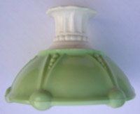 Hocking Oyster and Pearl Candleholder