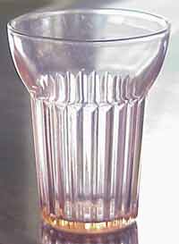 Hocking Queen Mary or "Vertical Ribbed" Tumbler