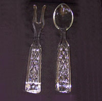 Anchor Hocking Thousand Line Salad Set