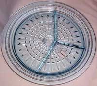 Hocking Kaleidoscope Grill Plate