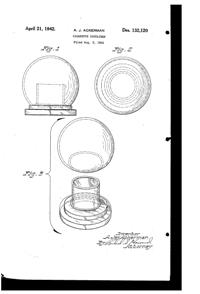 New Martinsville Cigarette Holder Design Patent D132120-1