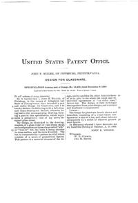 Duncan & Miller Daisy & Button Hat Design Patent D 16409-2