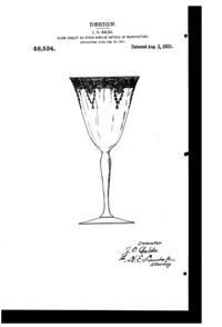 Central Etch Design Patent D 58534-1
