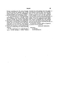 Fostoria Glass Salt Shaker Top Patent  902865-5