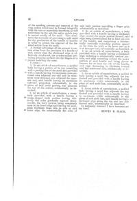 U. S. Glass Ice Bucket Patent 1674452-3