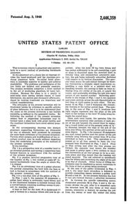 U. S. Glass #17430 Footed Tumbler & #17423 Cellini Goblet Patent 2446359-2