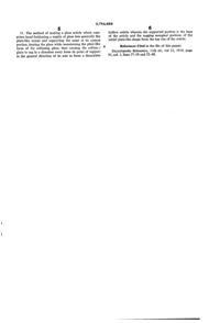 U. S. Glass #   92 Vase Patent 2754629-4