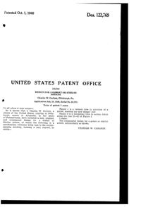U. S. Glass #17371 Goblet Design Patent D122769-2