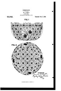 McKee # 412 Innovation Bowl Design Patent D 53942-1