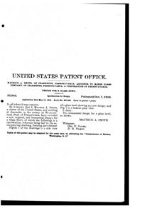 McKee # 412 Innovation Bowl Design Patent D 53942-2