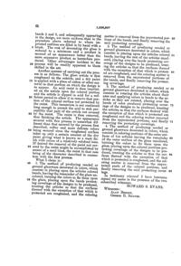 MacBeth-Evans Method of Decorating Glass Patent 1226957-4