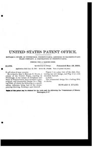MacBeth-Evans Baking Dish Design Patent D 51879-2