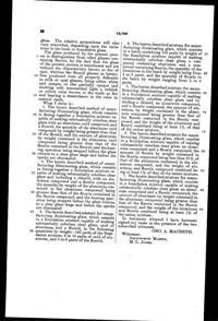MacBeth-Evans Illuminating Glass Reissued Patent RE13766-2