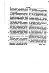 Hazel-Atlas Ash Tray Package Patent 2135242-3