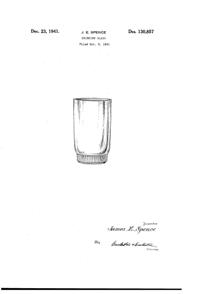 Hazel-Atlas Tumbler Design Patent D130857-1