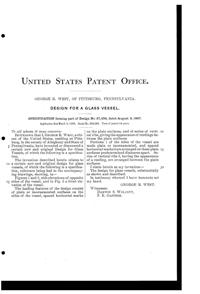 Westmoreland Household Measuring Cup Design Patent D 27456-2