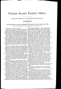 Westmoreland Covered Compote Reissued Patent RE10609-2