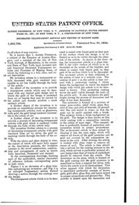 National Silver Deposit Ware Decoration Process Patent 1205728-2