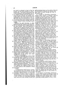 National Silver Deposit Ware Decoration Process Patent 1205728-3