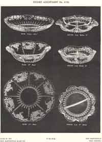 New Martinsville Etched Assortment