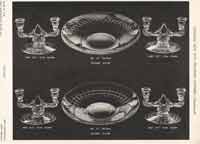 New Martinsville Console Sets With Polished Cuttings (Continued)