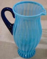 Fenton Rib Optic Pitcher