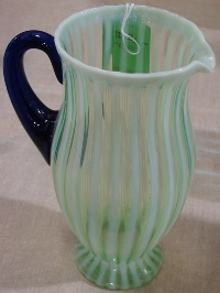 Fenton Rib Optic Pitcher