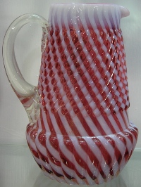 Northwood # 229 Chrysanthemum Swirl Pitcher